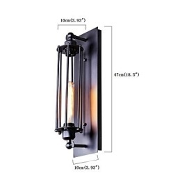 Rustic Lodge Country Retro Vintage Pictură Caracteristică pentru Mini Style Ambient Light Appliques Lampă de perete