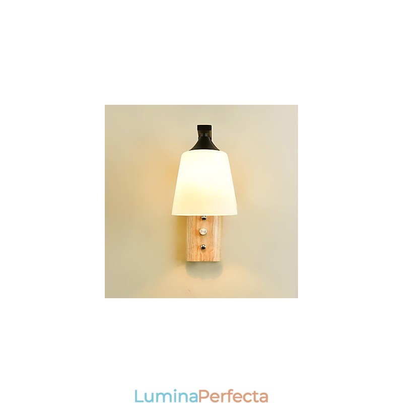 Caracteristică de țară simplă pentru protecția ochilor Lumină ambientală Aplice de perete Lampă de perete Nou Chineză Modernă Minimalist Creativ Noptiera de dormitor