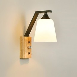 Caracteristică de țară simplă pentru protecția ochilor Lumină ambientală Aplice de perete Lampă de perete Nou Chineză Modernă Minimalist Creativ Noptiera de dormitor