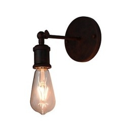 Aplice Aplice Perete Perete Fier Lampă Dumb Black Lightsaber Lamp On Wall