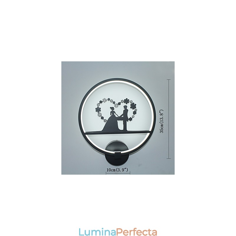 Produs din aluminiu Lampă de perete Modernă, minimalistă, creativă, la modă, sufragerie, fundal, perete, balcon, lumini pentru coridor