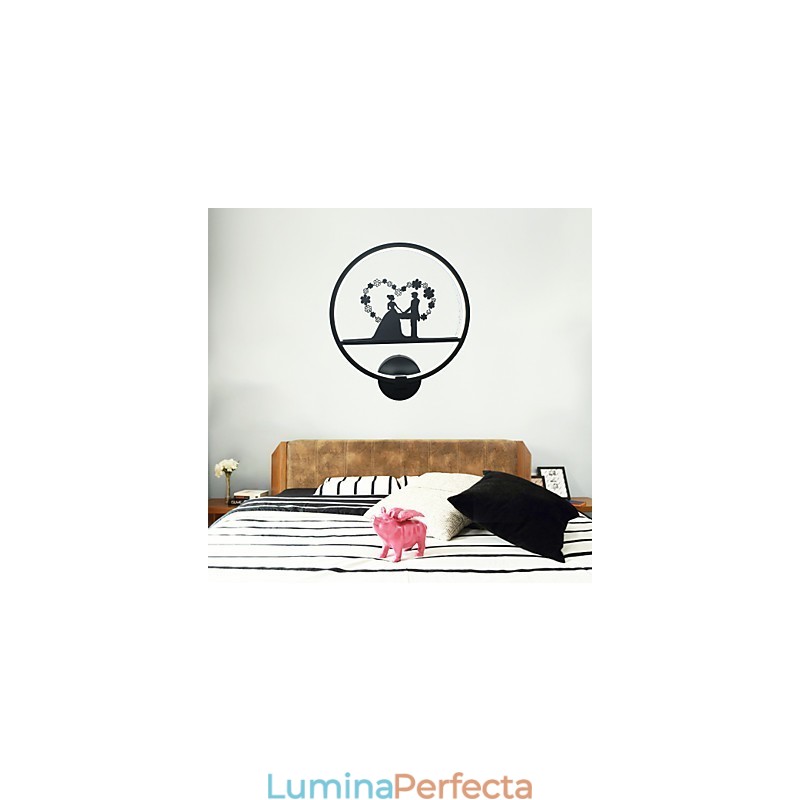 Produs din aluminiu Lampă de perete Modernă, minimalistă, creativă, la modă, sufragerie, fundal, perete, balcon, lumini pentru coridor