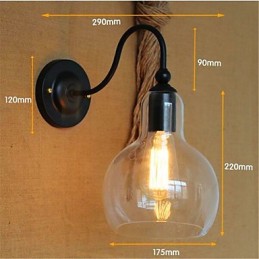 Funcție modernă și contemporană de finisaj cu oxid negru pentru lumina ambientală a brațului oscilant