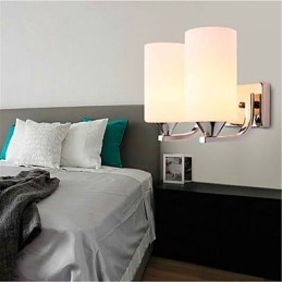 Simplu Cald Sufragerie Dormitor Coridor Coridor Balcon Lampă de perete dublă