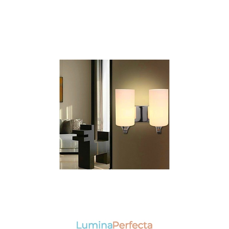 Simplu Cald Sufragerie Dormitor Coridor Coridor Balcon Lampă de perete dublă