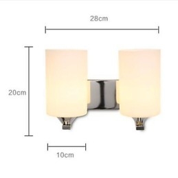 Simplu Cald Sufragerie Dormitor Coridor Coridor Balcon Lampă de perete dublă