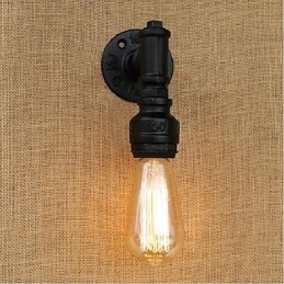 Caracteristică de pictură rustic Lodge pentru aplice de perete cu lumină ambientală