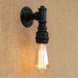 Caracteristică de pictură rustic Lodge pentru aplice de perete cu lumină ambientală