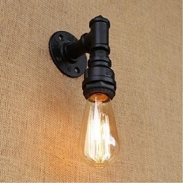 Caracteristică de pictură rustic Lodge pentru aplice de perete cu lumină ambientală