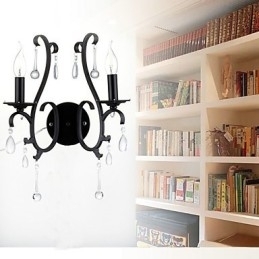 Caracteristică Country Chrome pentru Mini Style Ambient Light Aplice de perete Applique