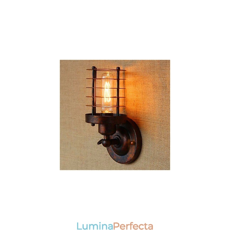 Rustic Lodge Country Antique Alama Caracteristică pentru lumină ambientală Aplice de perete