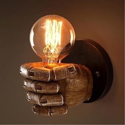 Caracteristică de pictură rustic Lodge pentru aplice de perete cu lumină ambientală