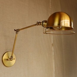 Industrial Retro Stil European Sat Caracter Iluminat Lampă decorativă de perete Braț de fier