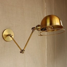 Industrial Retro Stil European Sat Caracter Iluminat Lampă decorativă de perete Braț de fier