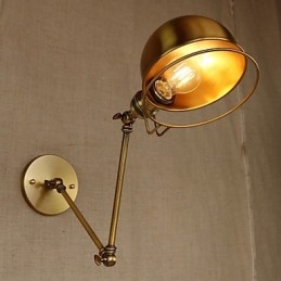 Industrial Retro Stil European Sat Caracter Iluminat Lampă decorativă de perete Braț de fier