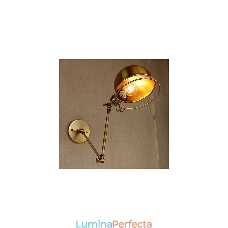 Industrial Retro Stil European Sat Caracter Iluminat Lampă decorativă de perete Braț de fier