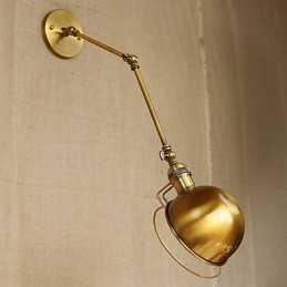 Industrial Retro Stil European Sat Caracter Iluminat Lampă decorativă de perete Braț de fier