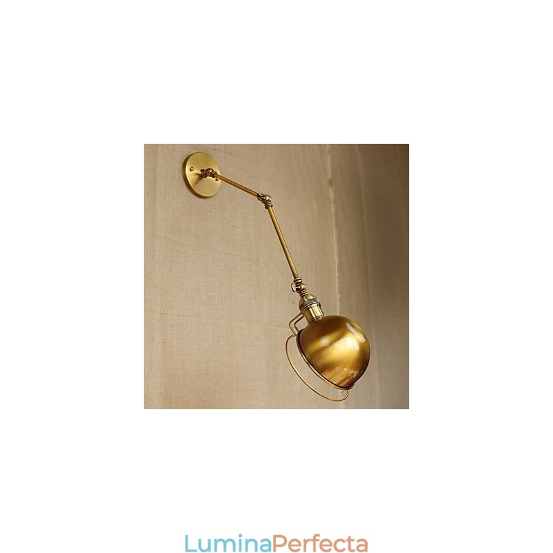 Industrial Retro Stil European Sat Caracter Iluminat Lampă decorativă de perete Braț de fier