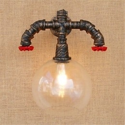 Rustic Lodge Country Anodizat Caracteristică pentru protecția ochilor în stil mini Lumină ambientală