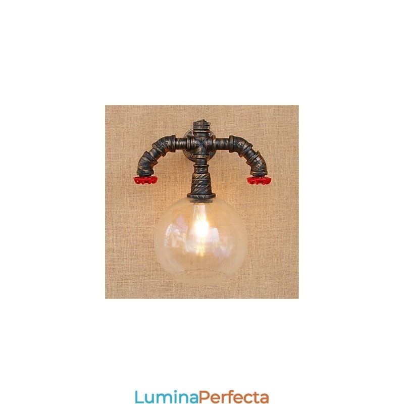 Rustic Lodge Country Anodizat Caracteristică pentru protecția ochilor în stil mini Lumină ambientală