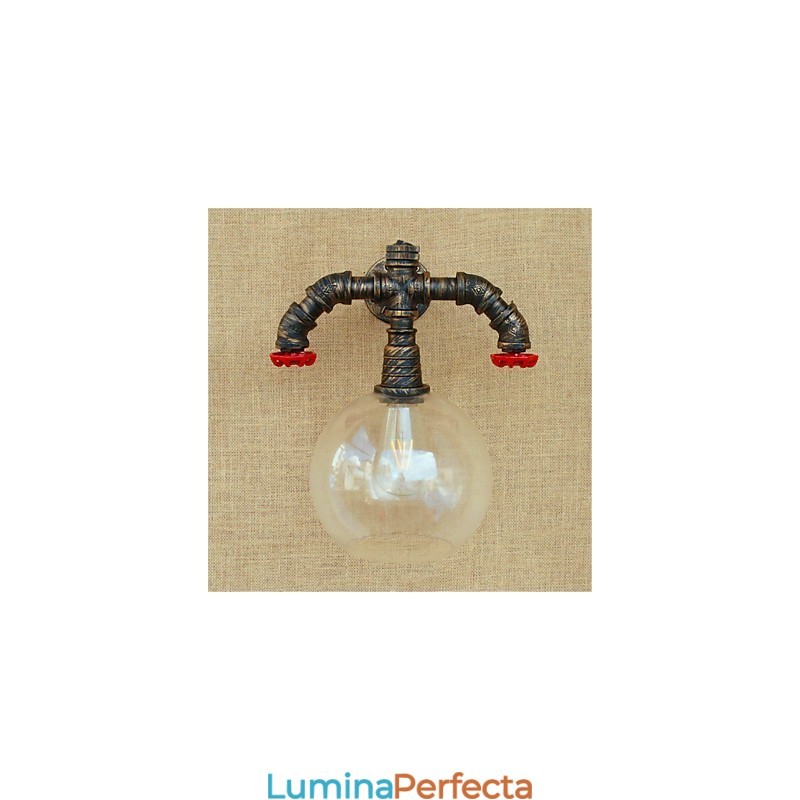 Rustic Lodge Country Anodizat Caracteristică pentru protecția ochilor în stil mini Lumină ambientală