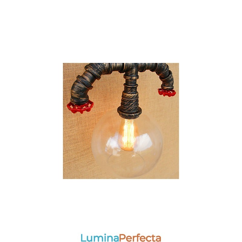 Rustic Lodge Country Anodizat Caracteristică pentru protecția ochilor în stil mini Lumină ambientală