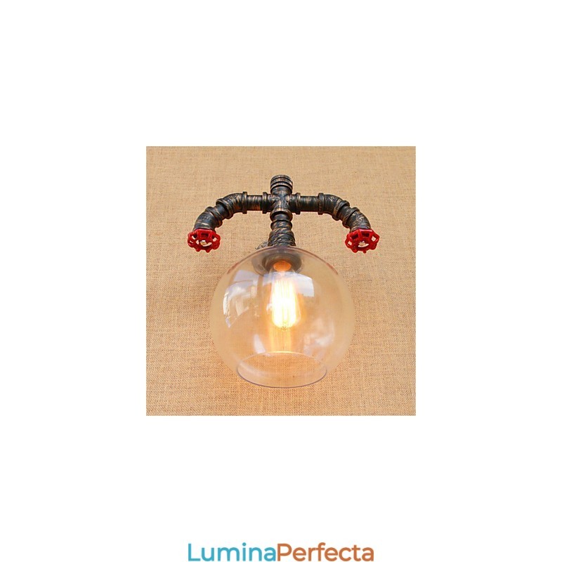 Rustic Lodge Country Anodizat Caracteristică pentru protecția ochilor în stil mini Lumină ambientală