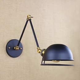 Industrial Retro Stil European Sat Caracter Iluminat Lampă decorativă de perete Braț de fier