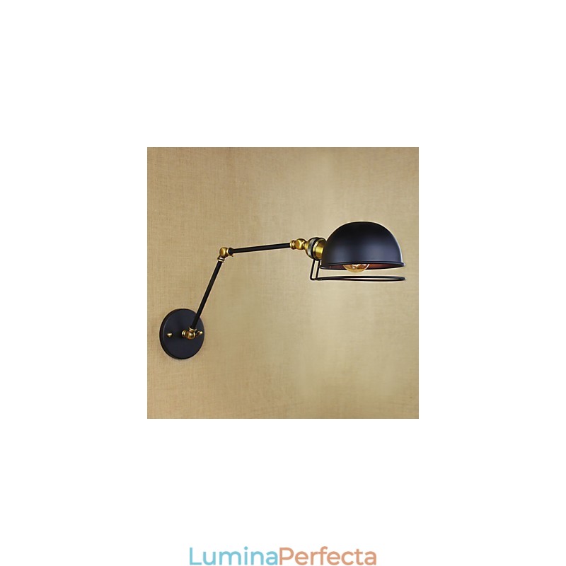 Industrial Retro Stil European Sat Caracter Iluminat Lampă decorativă de perete Braț de fier