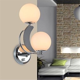 Caracteristică argintie modernă și contemporană pentru lumina ambientală Aplice de perete