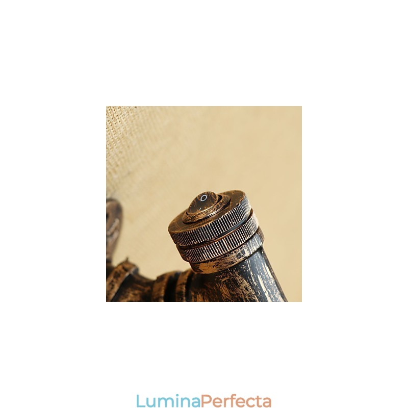 Caracteristică de pictură retro country pentru lumini ambientale în stil mini