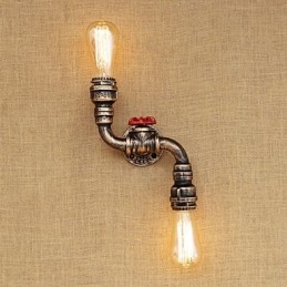 Caracteristică din alamă rustic Lodge Country pentru lumina ambientală în stil mini