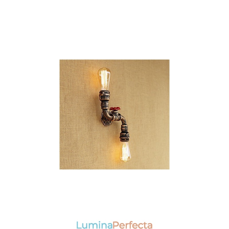 Caracteristică din alamă rustic Lodge Country pentru lumina ambientală în stil mini