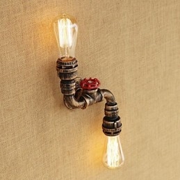 Caracteristică din alamă rustic Lodge Country pentru lumina ambientală în stil mini