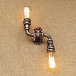 Caracteristică din alamă rustic Lodge Country pentru lumina ambientală în stil mini