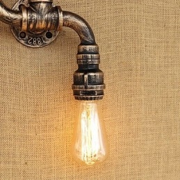 Caracteristică din alamă rustic Lodge Country pentru lumina ambientală în stil mini