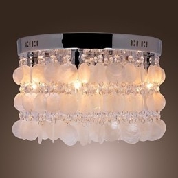 Suport încastrat cromat în stil mini cristal modern contemporan