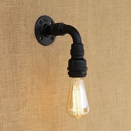 Caracteristică de pictură retro vintage rustică pentru aplice de perete cu lumină ambientală în stil mini