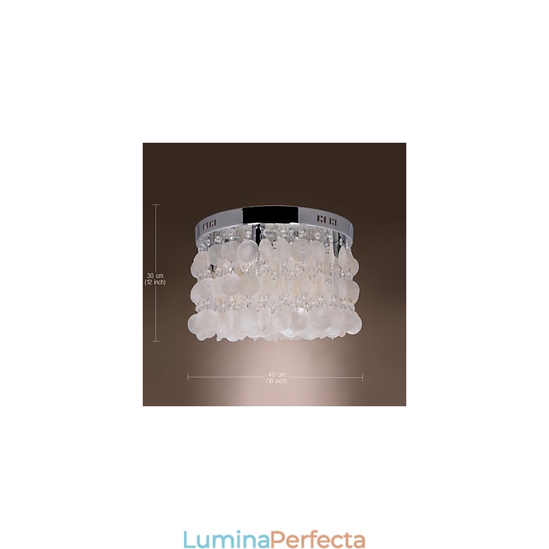 Suport încastrat cromat în stil mini cristal modern contemporan