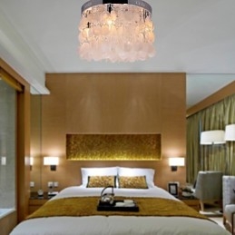 Suport încastrat cromat în stil mini cristal modern contemporan