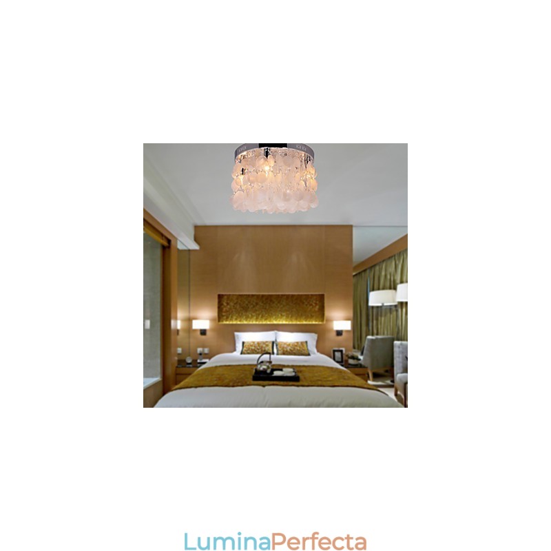 Suport încastrat cromat în stil mini cristal modern contemporan