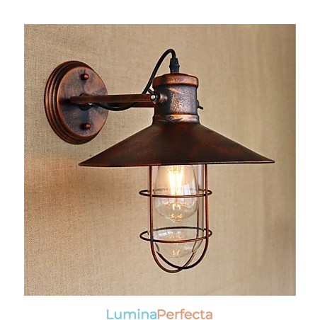 Caracteristică de pictură retro rustic Lodge Country pentru lămpi de perete în stil mini Caracteristică de pictură retro rustic Lodge Country pentru lămpi de perete în stil mini