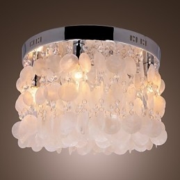 Suport încastrat cromat în stil mini cristal modern contemporan