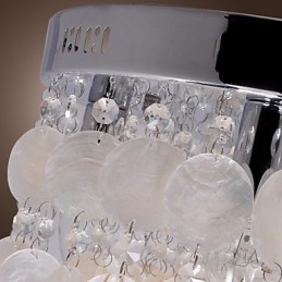 Suport încastrat cromat în stil mini cristal modern contemporan