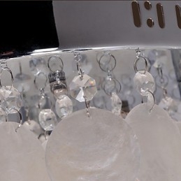 Suport încastrat cromat în stil mini cristal modern contemporan