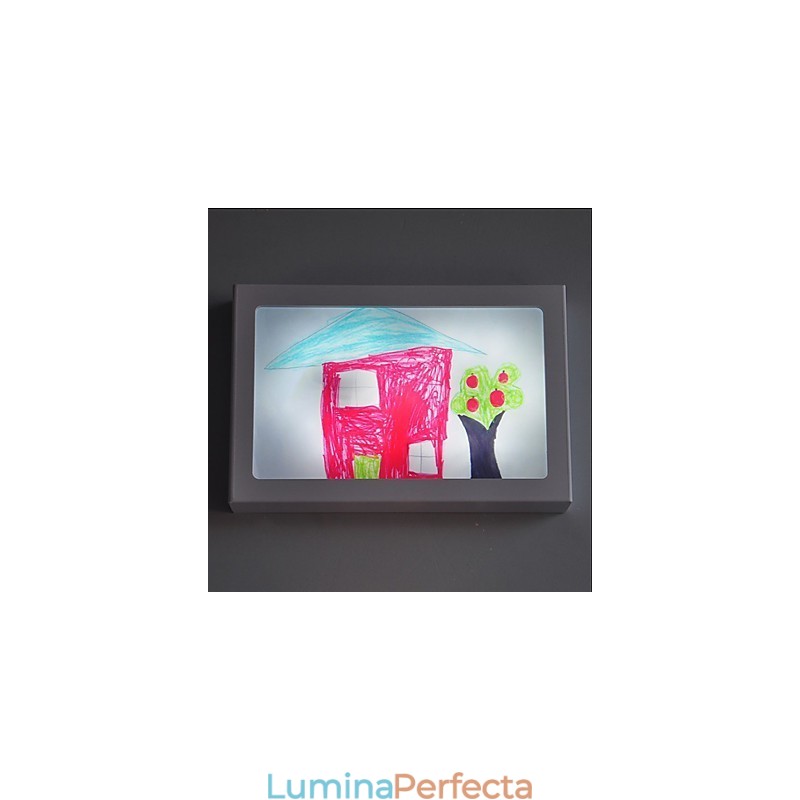 Funcție integrată de pictură modernă contemporană modernă contemporană pentru aplice de perete cu lumină ambientală