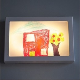 Funcție integrată de pictură modernă contemporană modernă contemporană pentru aplice de perete cu lumină ambientală