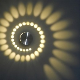 Lampă de perete modernă din aluminiu integrată