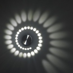 Lampă de perete modernă din aluminiu integrată