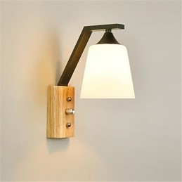 Pictură retro modernă și contemporană pentru lumini de perete cu protecție a ochilor în stil mini